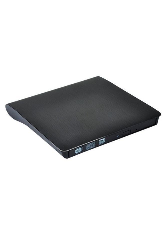 BURAQ 663 High Speed CD DVD Burner USB3.0 Computer Laptop External Optical Drive Burner(Black)  - Image 1