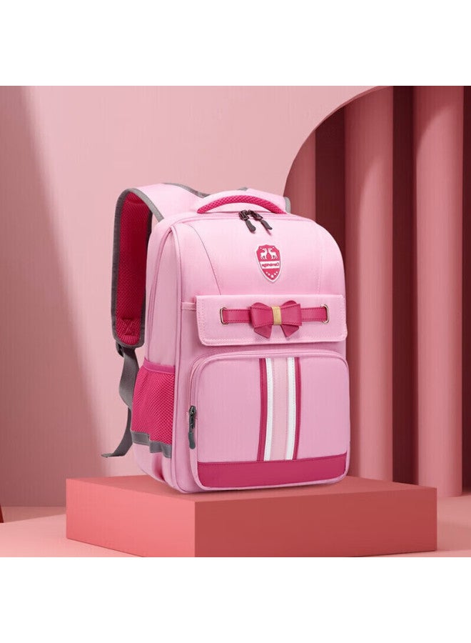 Ninth Castle The Ninth Castle Elementary School Backpack For Girls Grades 1-3 And Boys, Large Capacity Spine-protecting Lightweight Backpack For Children - Image 3