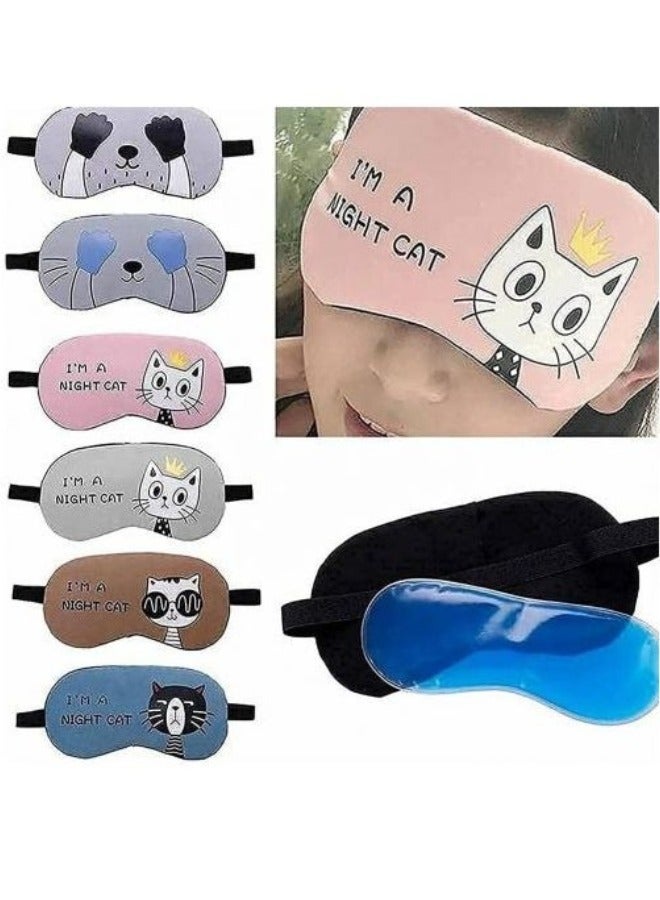 Eye Mask With Gel Bag (Multicolor) - Image 2
