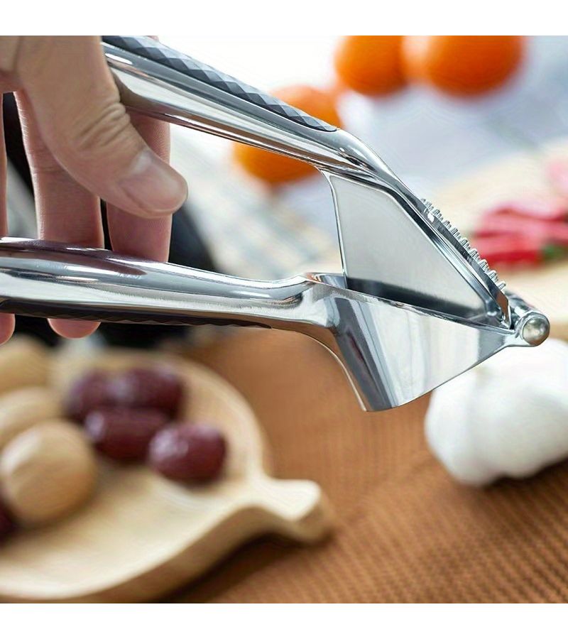 Multi Functional Garlic Press Washable Crusher Kitchen Chopper Juicer - Image 2