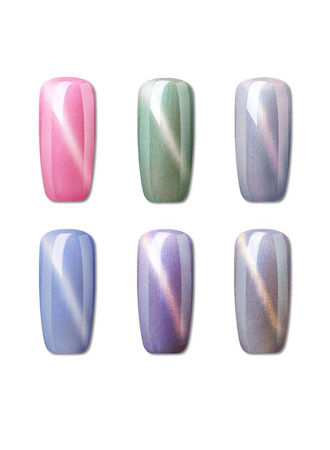 brunson Gel Nail Polish Pearl Nail Polish Mermaid Gel Manicure Salon Decor Nail Art Elegant Shell Shiny Under Light UV LED Soak Off Set BMG01  - Image 3