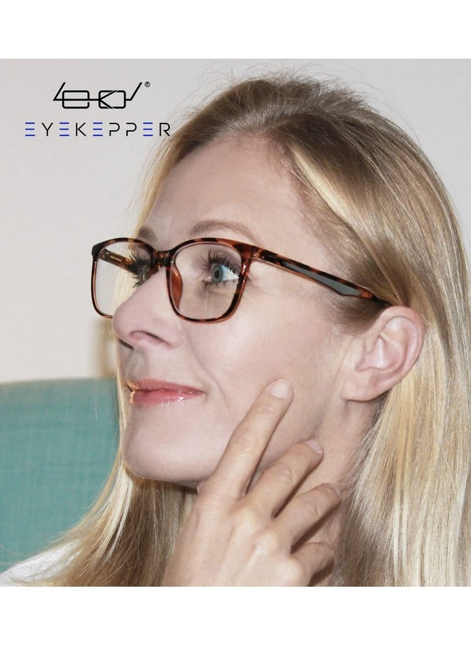 Eyekepper - 5 Packing Reading Glasses Women Large Frame Readers Men +1.50 - Image 1