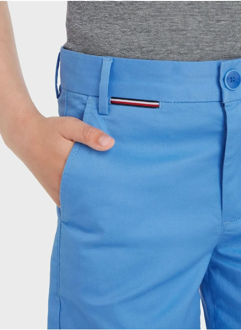 TOMMY HILFIGER Kids Essential Chino Shorts