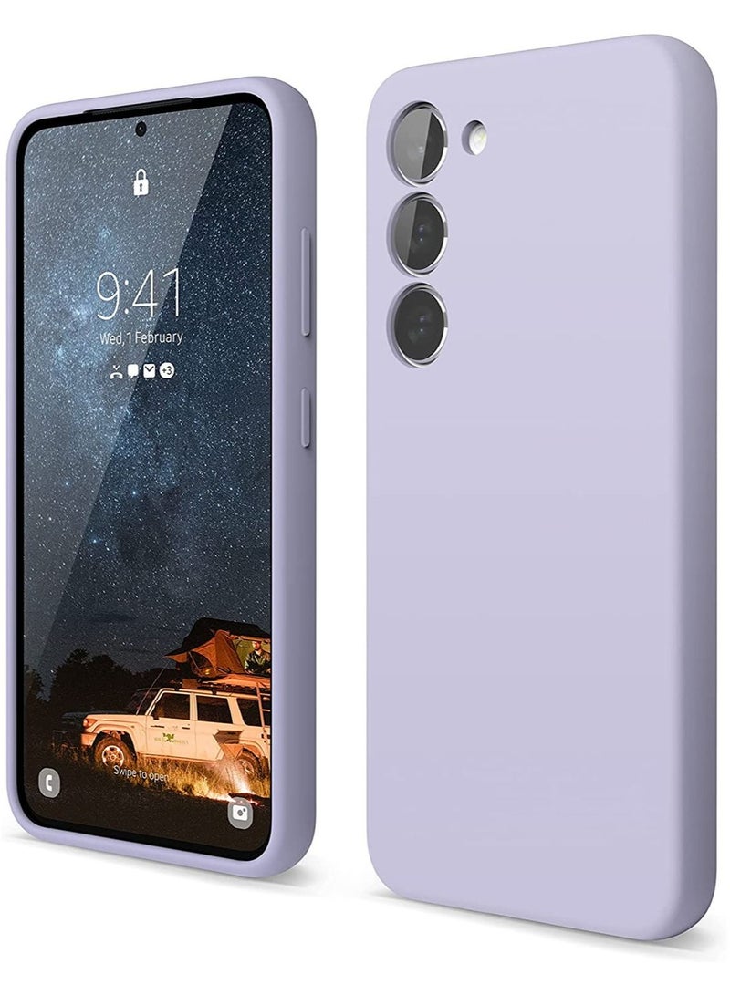 Elago Silicone for Samsung Galaxy S23 Case Cover - Lavender - Image 1
