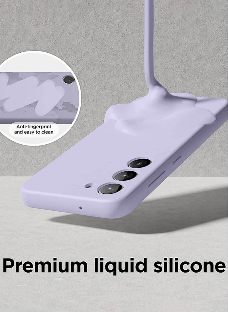 Elago Silicone for Samsung Galaxy S23 Case Cover - Lavender - Image 3