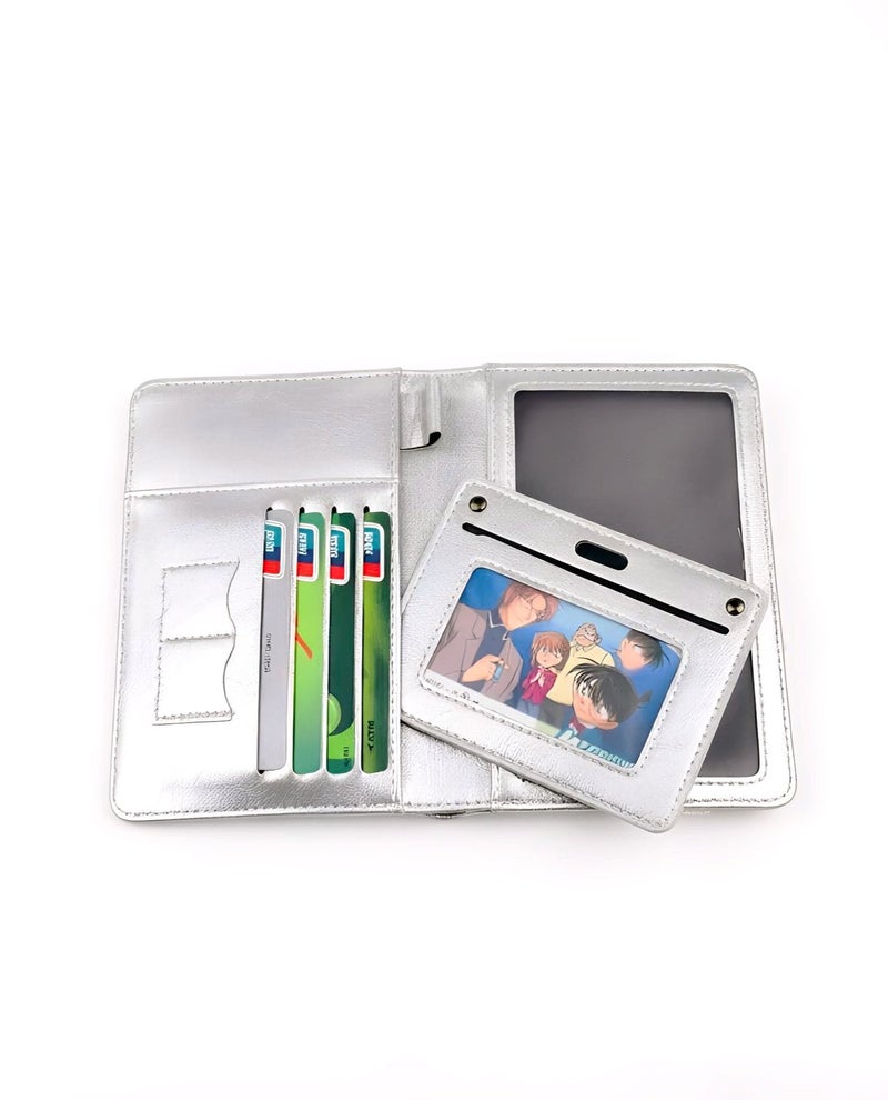 RFID Blocking Passport Holder Waterproof Travel Document Organizer Large Capacity Anti-Theft Passport Wallet Card Slot Pouch for Travel - Image 5