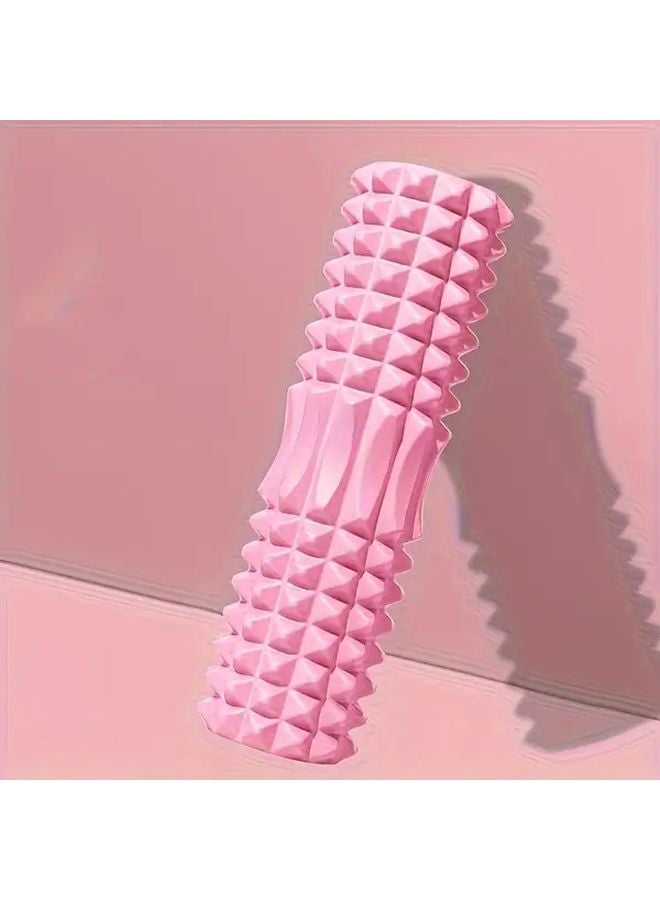 عصي تدليك رغوية صغيرة وردية لليوجا وبيلاتس وتدريب الجيم واللياقة البدنية - Image 1