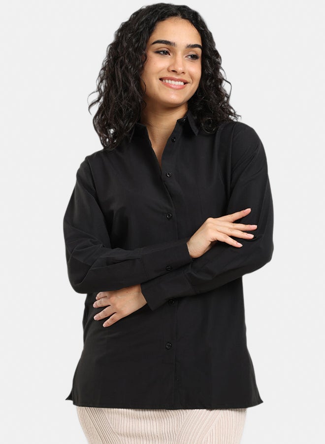 Carina Classic Collar Relaxed Shirt - Image 1
