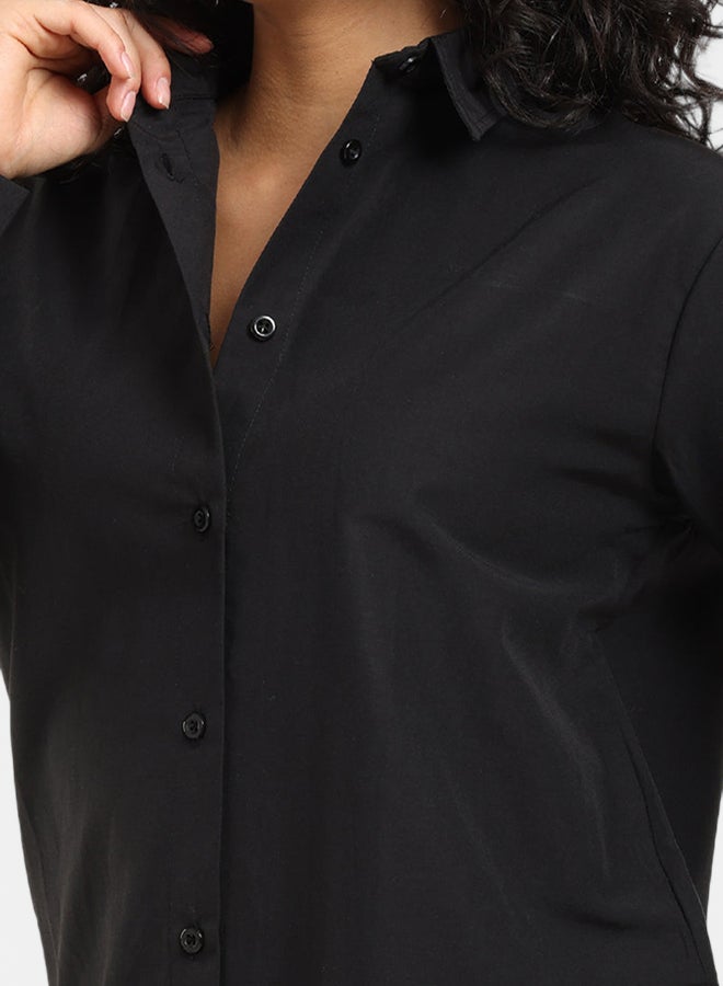 Carina Classic Collar Relaxed Shirt - Image 4