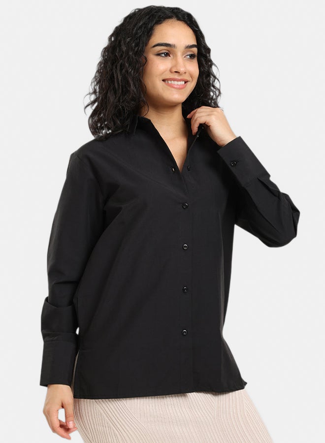 Carina Classic Collar Relaxed Shirt - Image 2