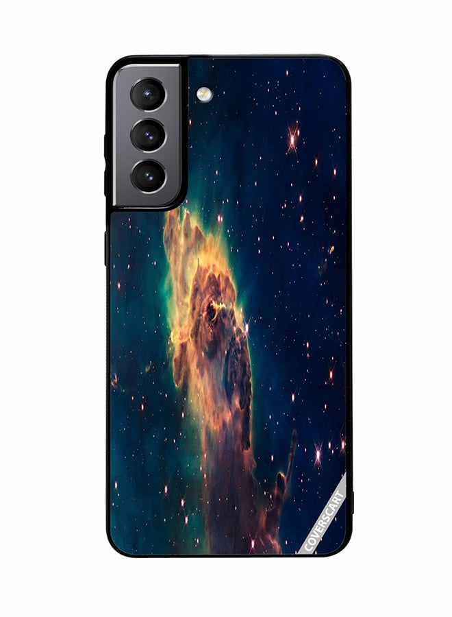 Protective Case Cover For Samsung Galaxy S21 FE 5G Star Form Design Multicolour