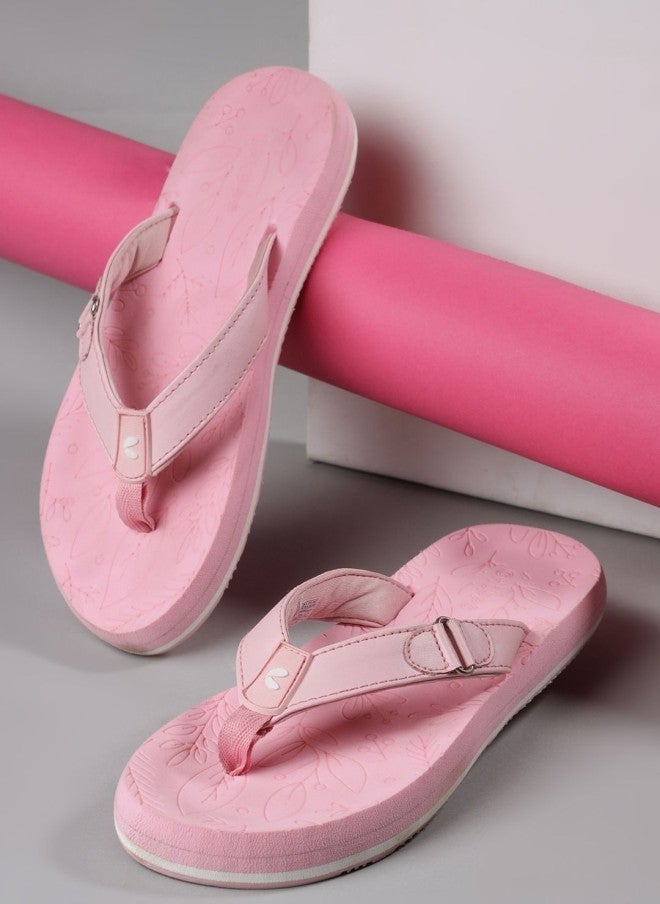 CHUPPS صنادل ش flip-flop وردية للنساء - Image 4