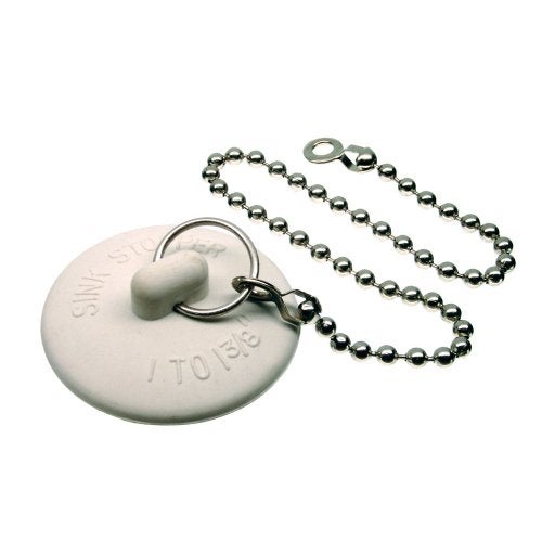 Danco 9D00080784 1 - 1-3/8-Inch Universal Sink Stopper, White - Image 2