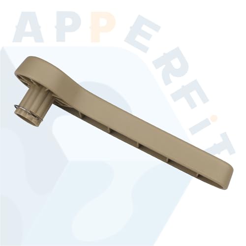 APPERFiT Rear Back Seat Recliner Handle Lever for Left Driver Side Cashmere Compatible with 2007-2013 Chevy Chevrolet Suburban Tahoe, GMC Yukon, Cadillac Escalade Seat Replaces 15279415 - Image 4