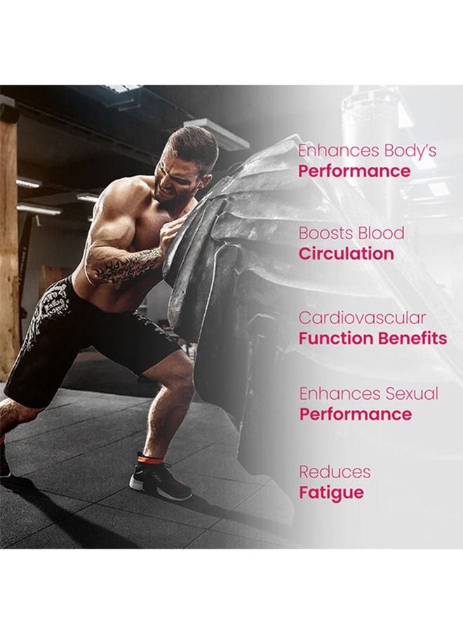 Gardeno - Oxy Xtra Boost Nitric Oxide For Stamina and Performance From Red Spinach 60 Veg Capsules - Image 1