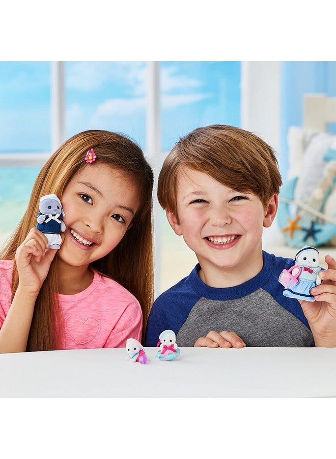 Calico Critters Seal Family - 4 Collectible Figures For Ages 3+ - Image 3