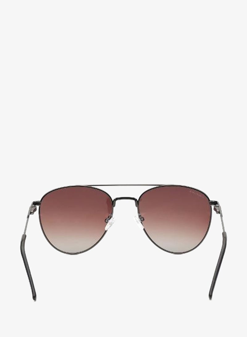 fastrack Polarized Sunglasses Gunmetal Frame Brown Mirror Lens 53mm  - M277BR8PV - Image 4