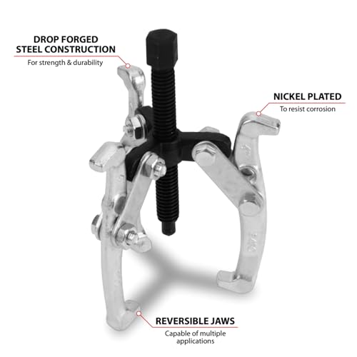 Performance Tool 3" 3-Jaw Gear Puller - W135P - Image 2