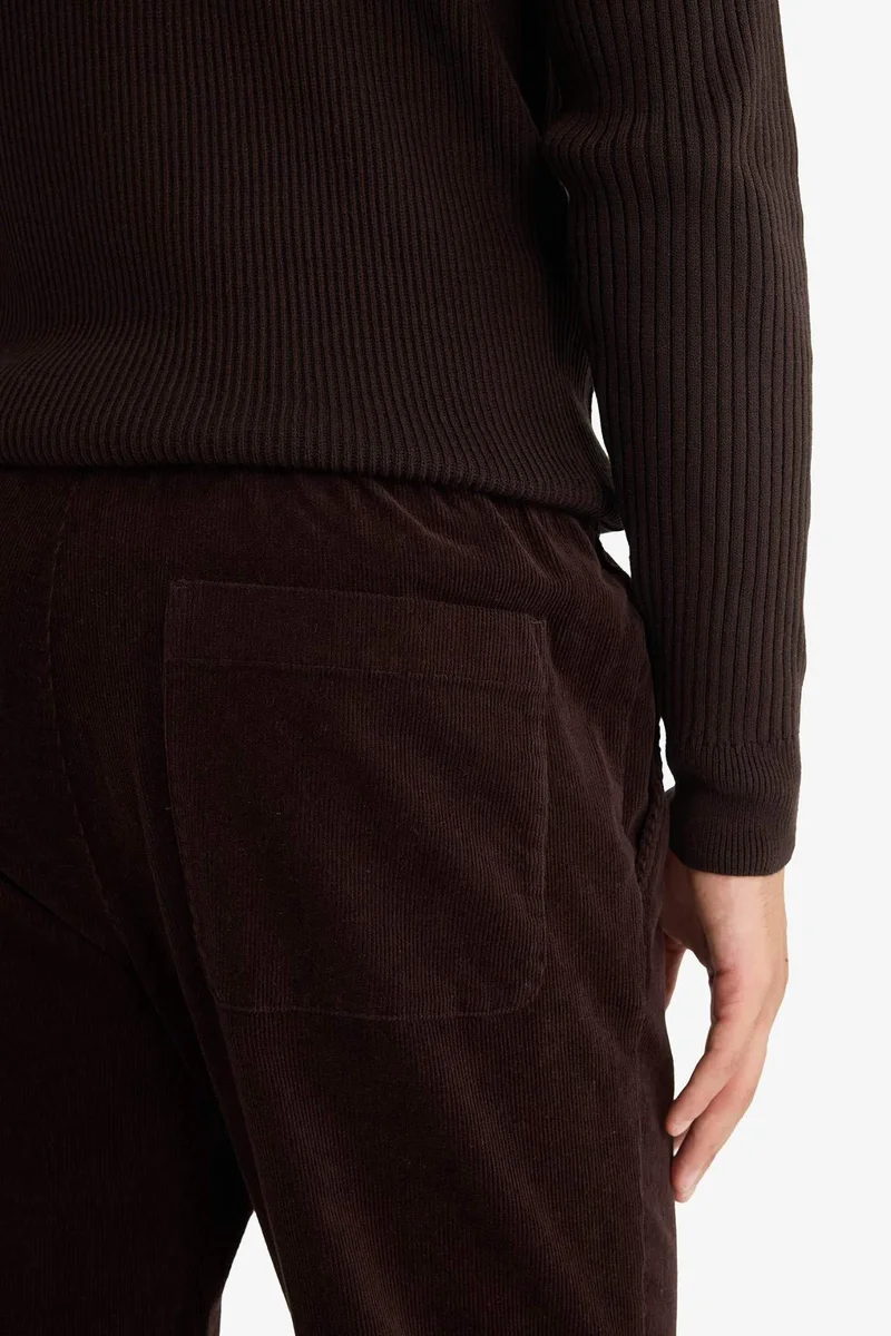 Defacto  Relax Fit Straight Leg Trousers for Men | Best Price UAE