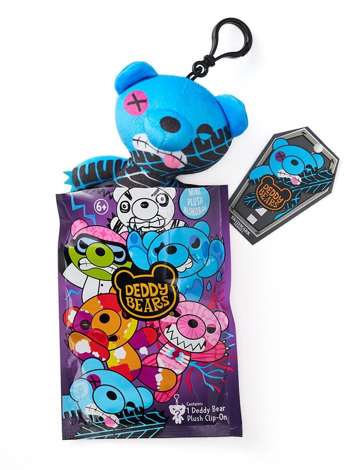 Deddy Bears Deddy Bears Series 3 Mystery Blind Bags 12cm Collectible Plush Toy with Bag Clip, 6 Unique Characters to Collect, Surprise Blind Bags for Fright Fans & Collectors  - Image 4