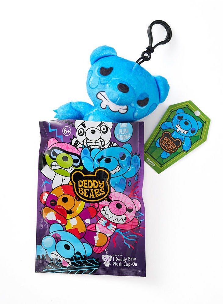 Deddy Bears Deddy Bears Series 3 Mystery Blind Bags 12cm Collectible Plush Toy with Bag Clip, 6 Unique Characters to Collect, Surprise Blind Bags for Fright Fans & Collectors  - Image 5