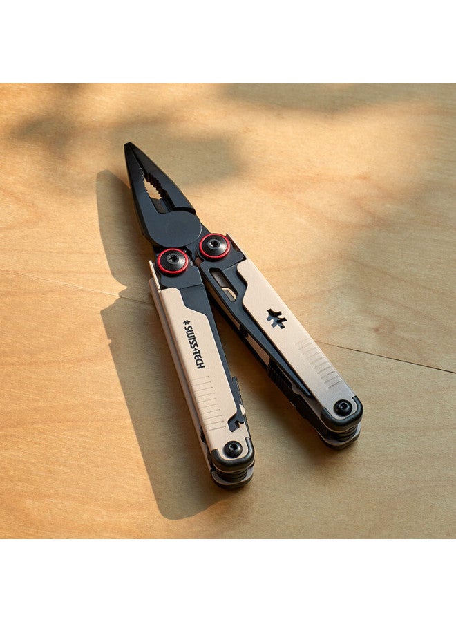 Sheffield Swiss Technology Outdoor Multifunctional Pliers, Folding Knife, Portable Multi-purpose Tool, Outdoor Emergency Equipment - Image 3