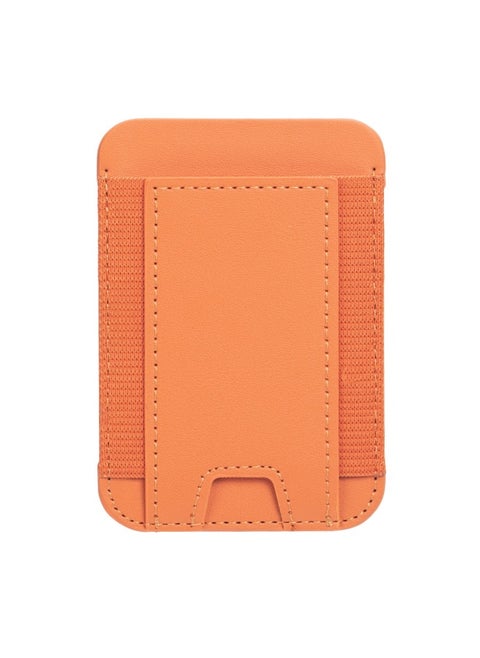 Digital Computer/For Iphone Protective Case - For Iphone 6/6s/7/8 Plus Case 360 Degree Body Protection Shockproof Anti-fall Anti-scratch-Color:Golden Orange + Same Color Elastic-Applicable Model:Elastic Cloth (magnetic Card Bag)