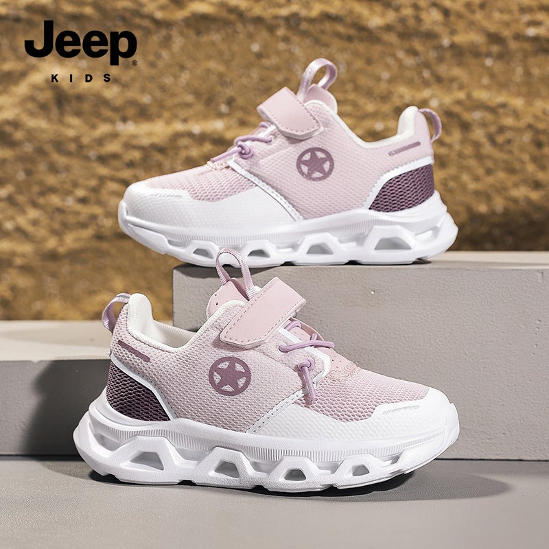 Jeep Kidsren'S Shoes, Girls' Shoes, Soft-Soled Sports Shoes, Light-Soled Boys' Shoes, Middle And Large Kidsren'S Shoes, 6-12 Years Old, Casual Travel Shoes - Image 4