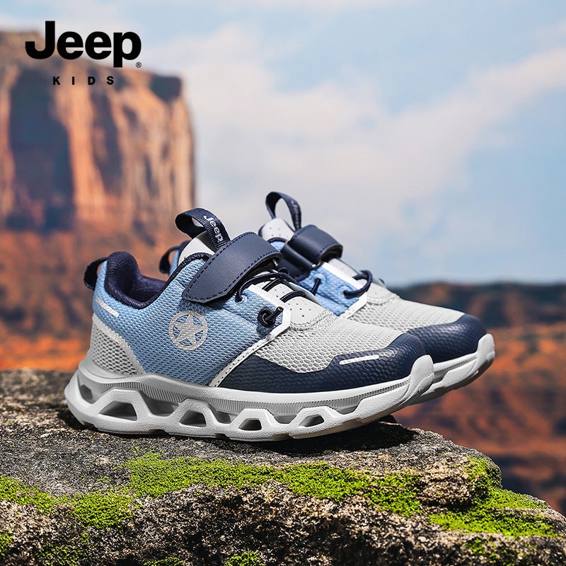 Jeep Kidsren'S Shoes, Girls' Shoes, Soft-Soled Sports Shoes, Light-Soled Boys' Shoes, Middle And Large Kidsren'S Shoes, 6-12 Years Old, Casual Travel Shoes - Image 5