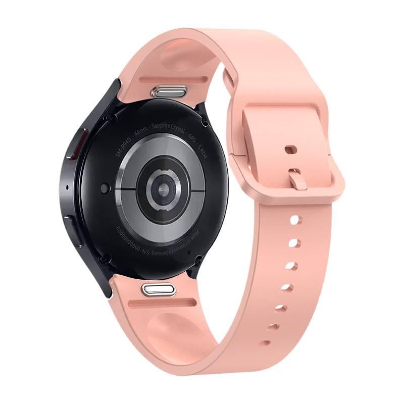 سوار ساعة ذكية رياضي من السيليكون متوافق باللون بنفسجي قابل للتعديل مع Samsung Galaxy Watch 7 بملاءمة قابلة للتعديل وحزام ناعم للاستبدال اليومي - Image 5