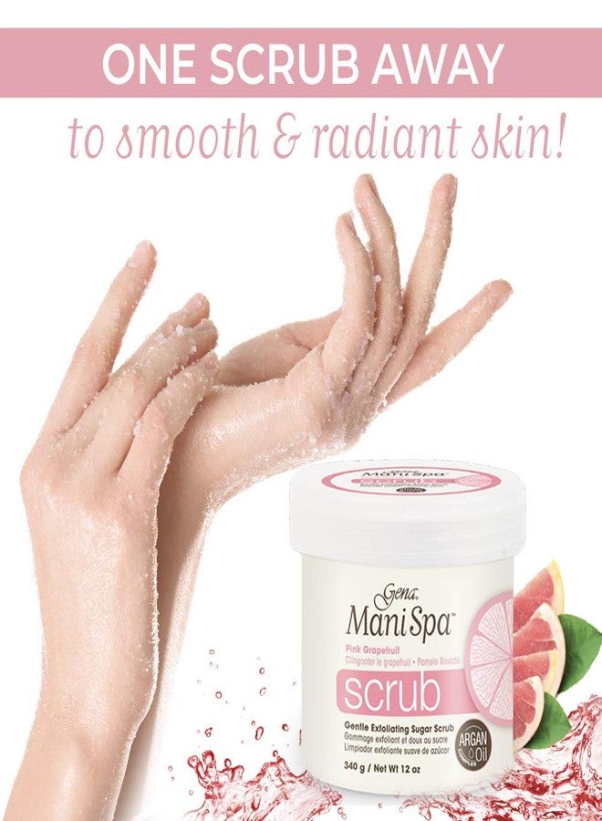 Gena Mani Spa Sugar Scrub, Prepares Hand, Nails, and Cuticles For Great Manicure Treatment 12 Oz - Image 2