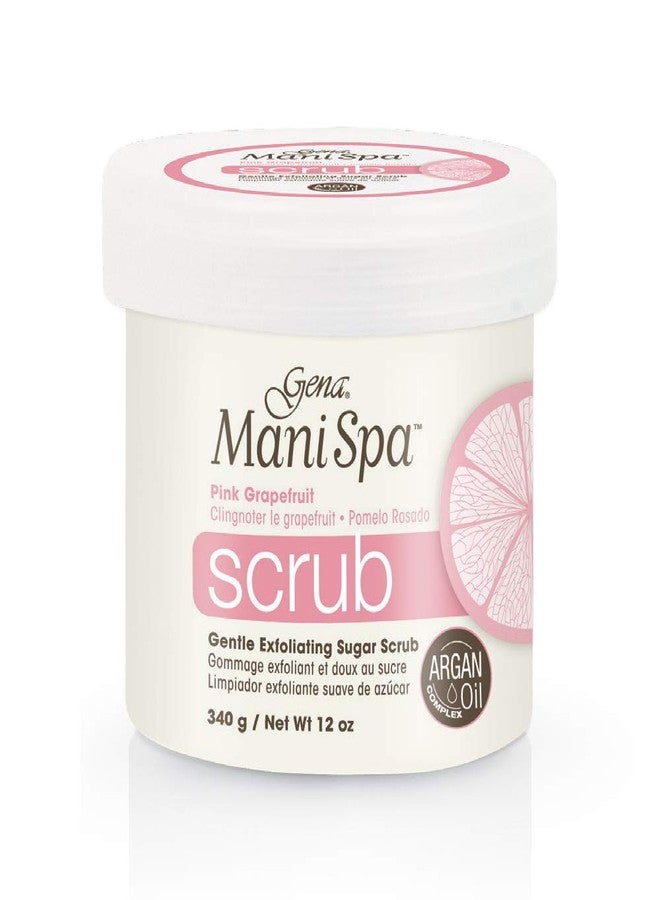 Gena Mani Spa Sugar Scrub, Prepares Hand, Nails, and Cuticles For Great Manicure Treatment 12 Oz - Image 1