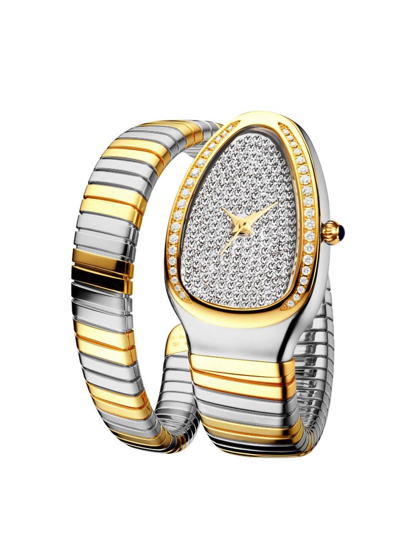 MISS FOX Snake Shaped Personalized Fashion Women's Watch 