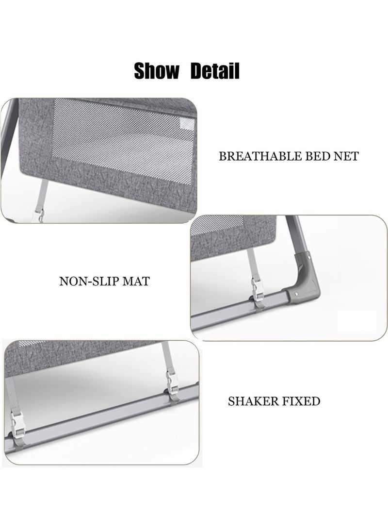 XiuWoo 3-in-1 Metal Automatic Electric Baby Swing Cradle, Baby Bed Crib, Baby Bedside Crib, Folding Baby Sleeper Bed, Baby Bouncer with Bluetooth Music, 5 Adjustable Speed, 3 Timing time, One-click Folding - Image 4