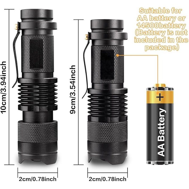 WAYLLSHINE مصباح يدوي LED احمر عالي الطاقة - مصباح يدوي قوي احادي الوضع لعلم الفلك والطيران والمراقبة الليلية - اسود - Image 4