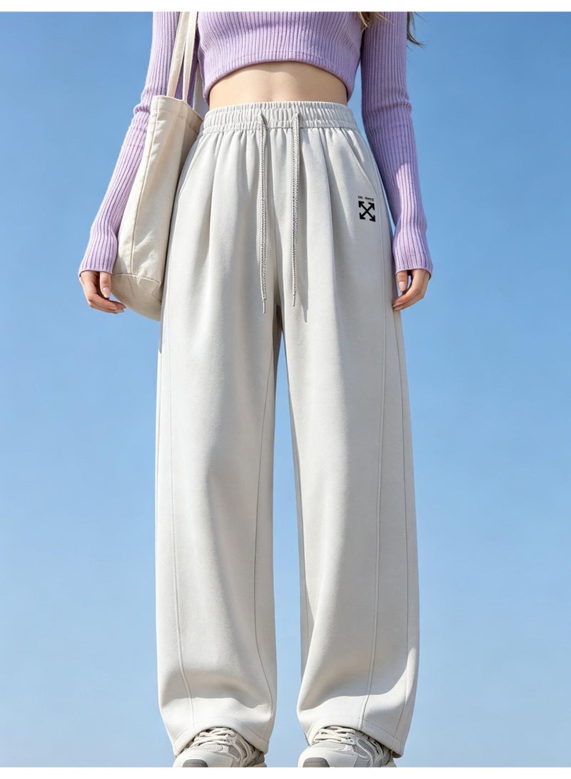 أوف-وايت OFF-WHITE Straight pants for men and women in autumn loose casual sports pants - Image 2