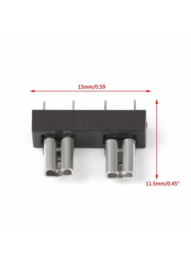 Artudatech 10Pcs SL-506P Mini Blade Fuse Holder Auto Automotive Boat 32V for PCB Board - Image 3