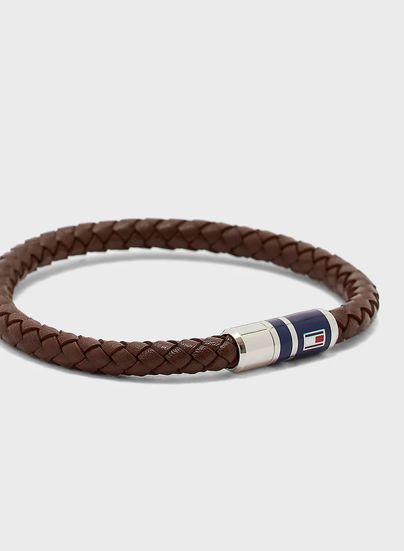 TOMMY HILFIGER Braided Leather