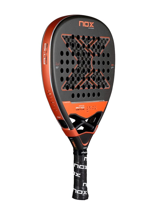 NOX مضرب باديل NOX AT10 لوكشري جينيوس أتاك 12K أغوستين تابيا 2025 - Image 2