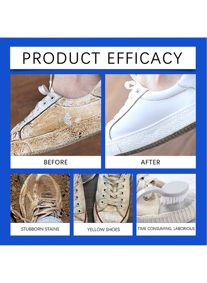 جايسوينغ منظف رغوي، منظف أحذية رغوي، منظف أحذية، إزالة بقع الأحذية الرياضية، تنظيف متعدد الأغراض للأحذية الرياضية، بخاخ رغوي لتنظيف الأحذية الرياضية، رغوة سطحية تزيل البقع بسرعة، 100 مل - Image 3