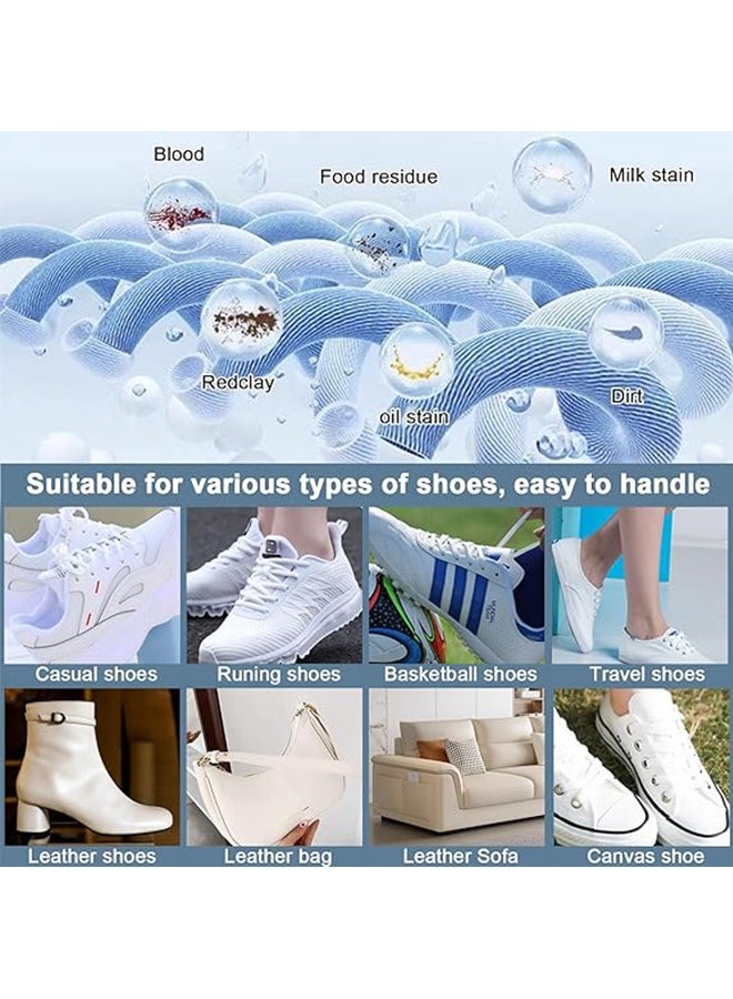 جايسوينغ منظف رغوي، منظف أحذية رغوي، منظف أحذية، إزالة بقع الأحذية الرياضية، تنظيف متعدد الأغراض للأحذية الرياضية، بخاخ رغوي لتنظيف الأحذية الرياضية، رغوة سطحية تزيل البقع بسرعة، 100 مل - Image 4