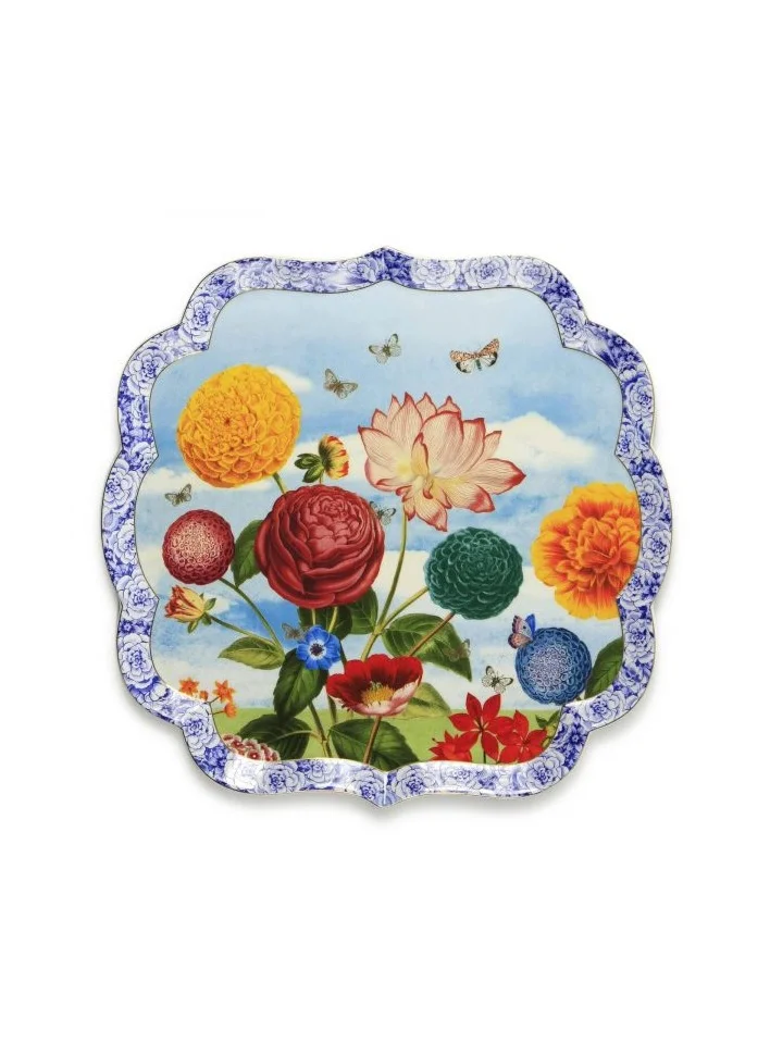 Pip Studio Square Platter Royal - 38 Cm