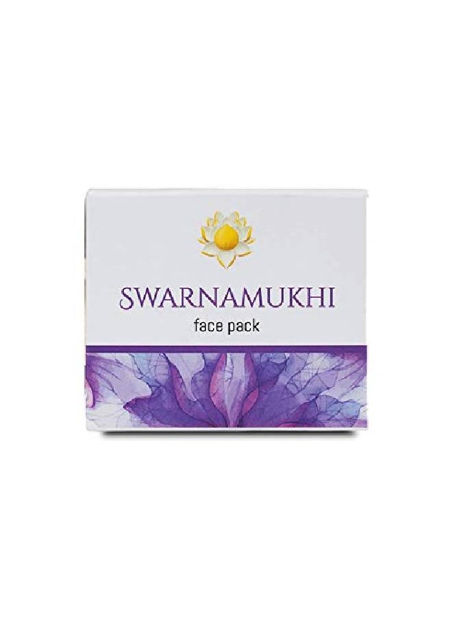 Kerala Ayurveda Swarnamukhi Face Pack With Lotus & Saffron Cleanses & Gently Exfoliates Dead Skin For All Sensitive And Oily Skin 17 Oz  - Image 1