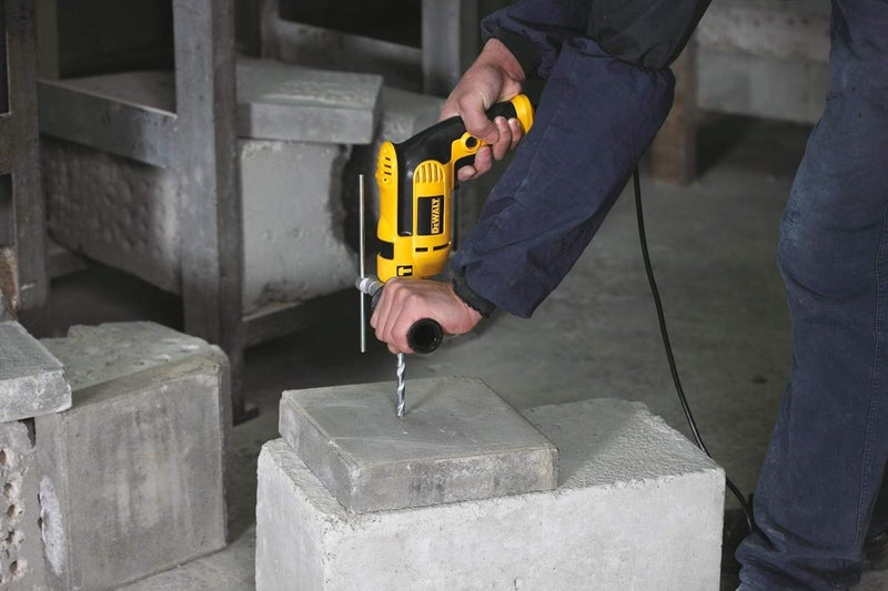 Dewalt Percussion Drill 750W, Yellow/Black, 13 mm, Dwd024-B5 - Image 3