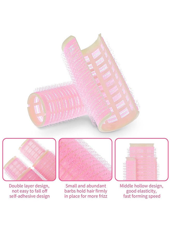 Depend - 6 Pcs Plastic Hair Rollers Curlers Bangs Air Hair Rollers For Bangs Self Adhesive Hair Volume Hair Curling Styling Tools - Image 1