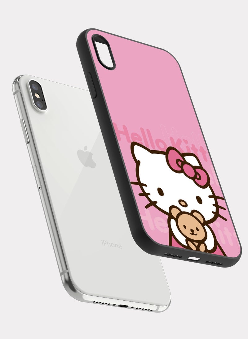 PXLAAT iPhone XS MAX case cover Hello Kitty Rosa  - Image 2