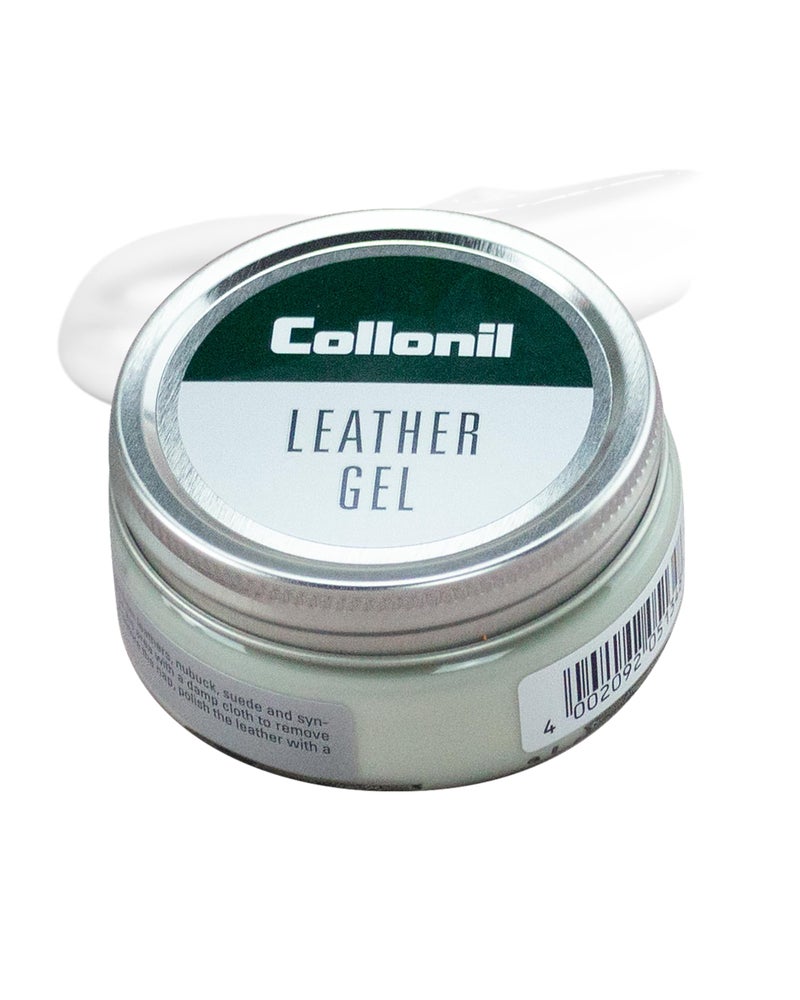 Collonil Leather Gel 7.78 fl oz – Waterproof Leather Shoe Protector & Gel – Leather Conditioner & Color Refresher for Shoes, Bags & Furniture – Suede Water Repellent – Made in Germany - Image 1