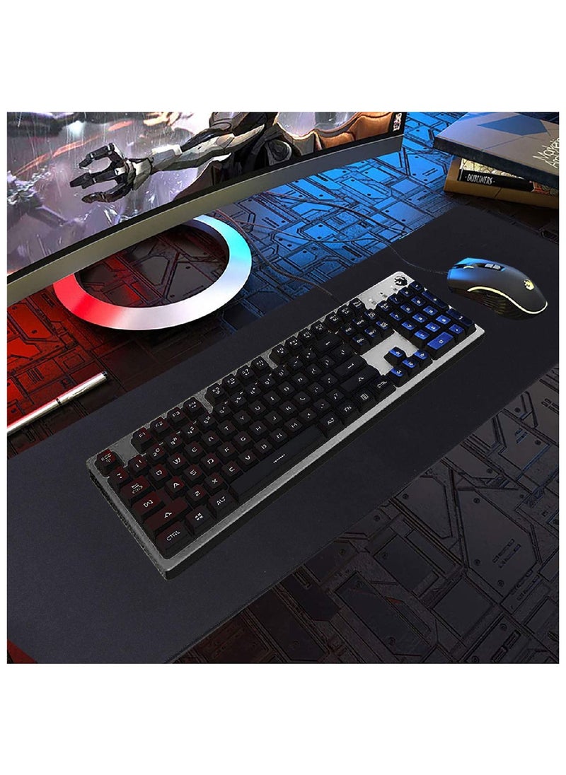 YONK - Yonk Leather Desk Pad Protector, Mouse Pad, Office Desk Mat, Non-Slip PU Leather Desk Blotter,Laptop Desk Pad,Waterproof Desk Writing Pad for Office and Home (Black,31.5" x 15.7") - Image 1