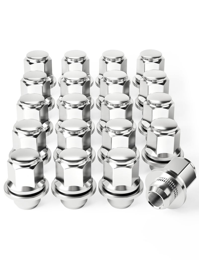 Generic 20PCS Lug Nut Set with Mag Seat ，M12x1.5 Lug Nuts, 12x1.5mm Wheel Lug Nuts Compatible  - Image 1