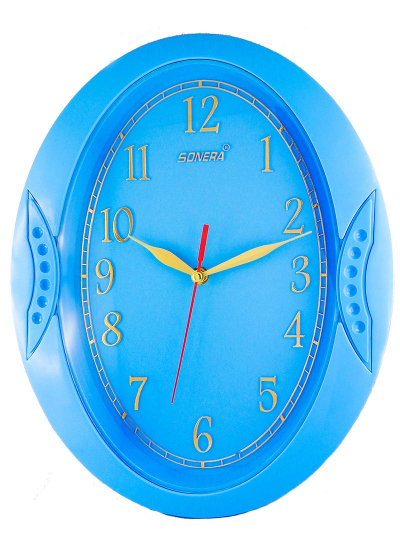 SONERA - Sonera Wall Clock -1181-Analog -Quartz - Baby Blue - Image 1
